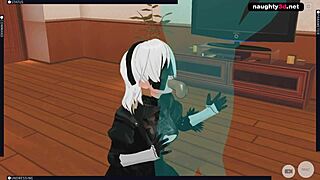nier automata hentai 2b gets fucked hard and creampied in fantasy