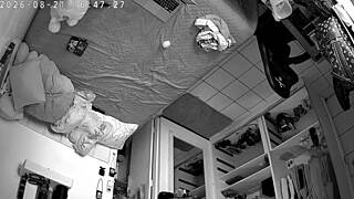 Camera No Teto Flagrando A Madrugada Inteira Sem Censura
