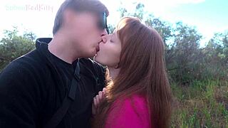 date with pornstar submiredkitty ended with blowjob in car