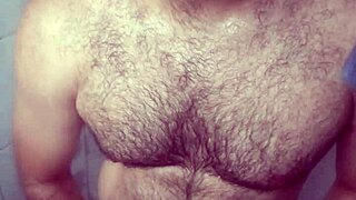hide jerking off in the shower and cumming over my leg