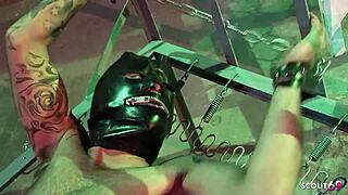 Hard rough ffm threesome anal for domina and mistress