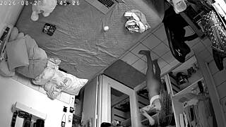 Camera No Teto Flagrando A Madrugada Inteira Sem Censura