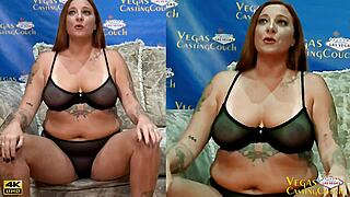 Ginger james gets ass fucked deep and squirts hard