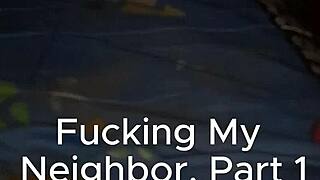 slutty wife cheating on her husband with the neighbor
