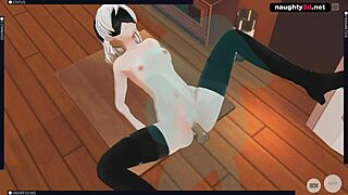 nier automata hentai 2b gets fucked hard and creampied in fantasy
