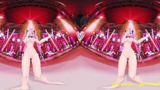 VR180 MMD VIVI NUDE DANCE 3D HOLOLIVE HENTAI