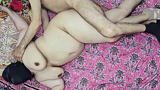 Hairy armpits bbw indian stepmom gets fucked by stepson. Desi chubby choot.
