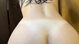 fresh out of the shower and straight to the bedroom
