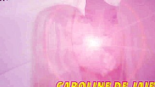 Alexxa vice & caroline de jaie 4 on 2 vaginal fisting no pee