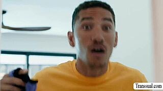 Pervert stepson watches stepmom having sex