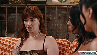tgirls help bff improve blowjob skills with oral