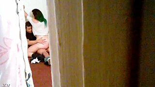 Mexican rocker chick riding my cock. Hidden cam anal.
